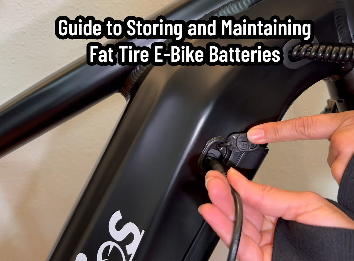 Guide to Storing and Maintaining Fat Tire E-Bike Batteries