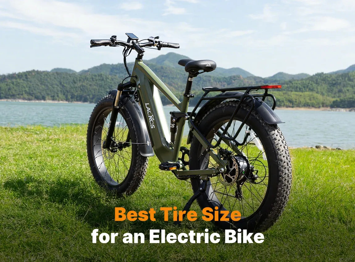 Image showcasing What Is the Best Tire Size for an Electric Bike? – Lacros E-Bike