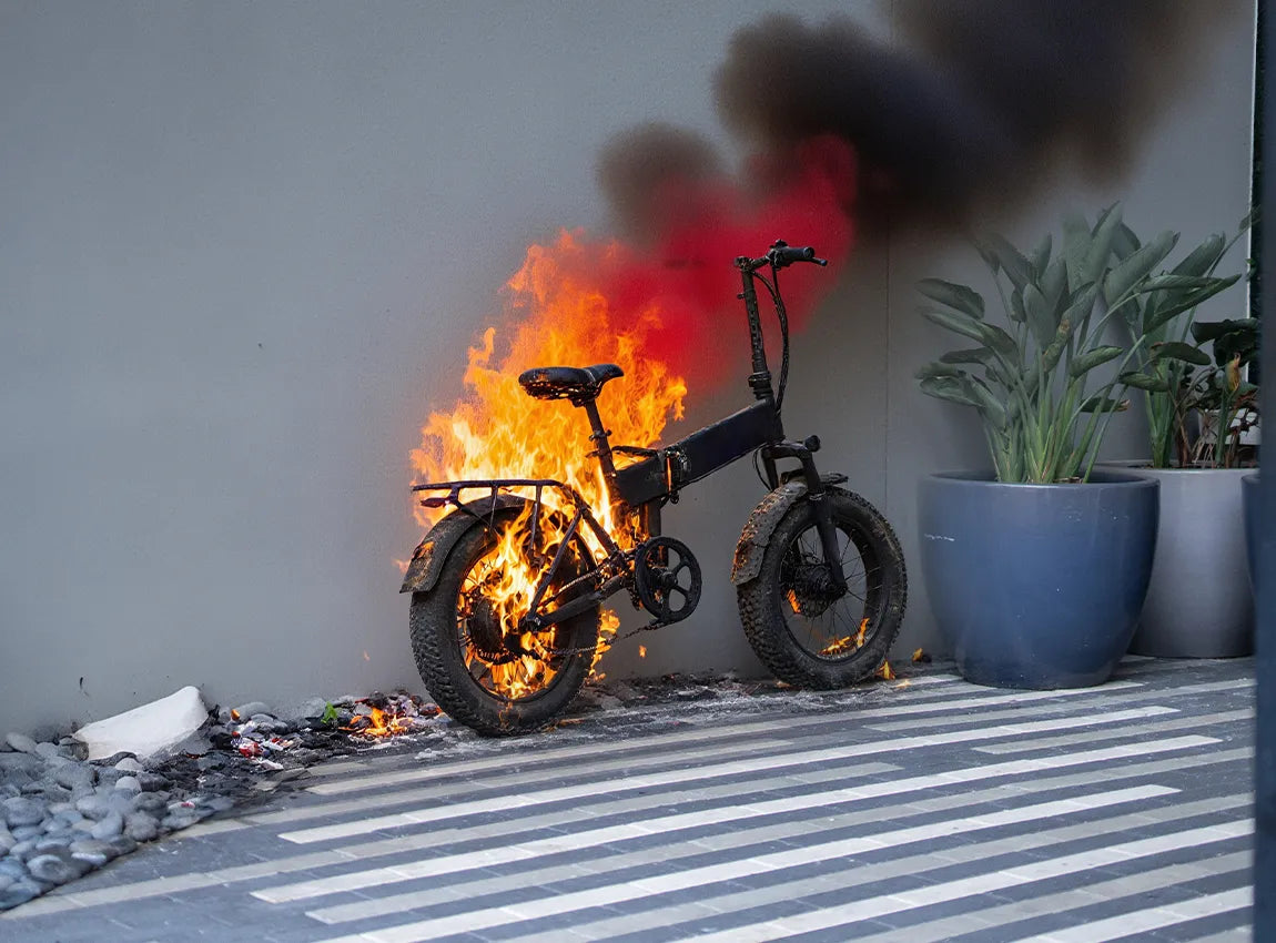 Why Do E-Bike Batteries Catch Fire? Causes, Risks, and Safety Tips