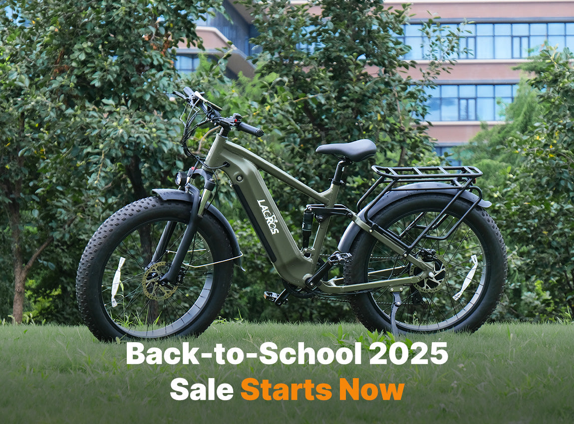 E-Bike to Class, Work, or Weekend – Back-to-School 2025 Sale Starts Now