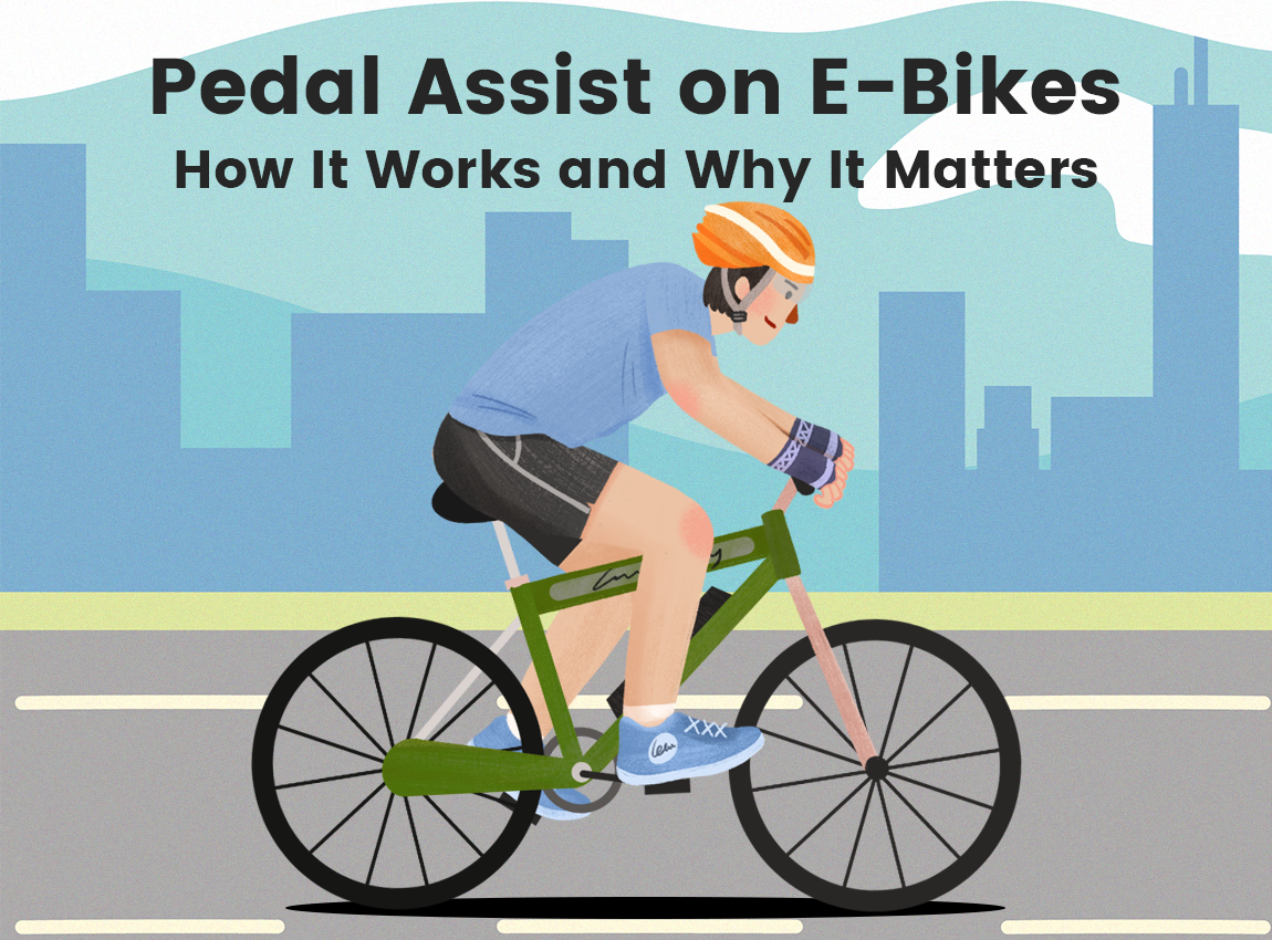 Pedal Assist on E-Bikes: How It Works and Why It Matters