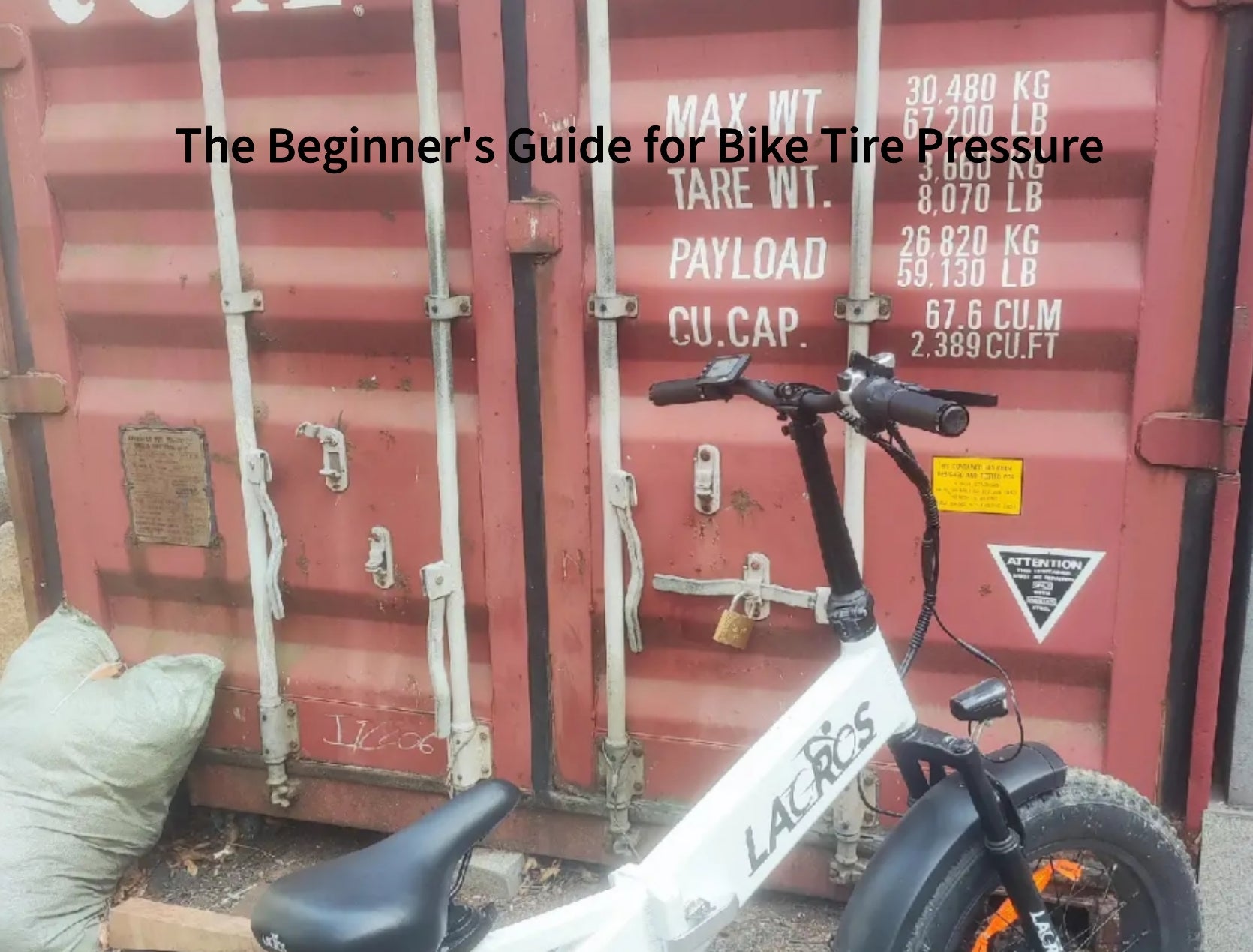 The Beginner's Guide for Bike Tire Pressure