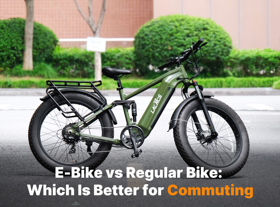E-Bike vs Regular Bike: Which Is Better for Commuting?