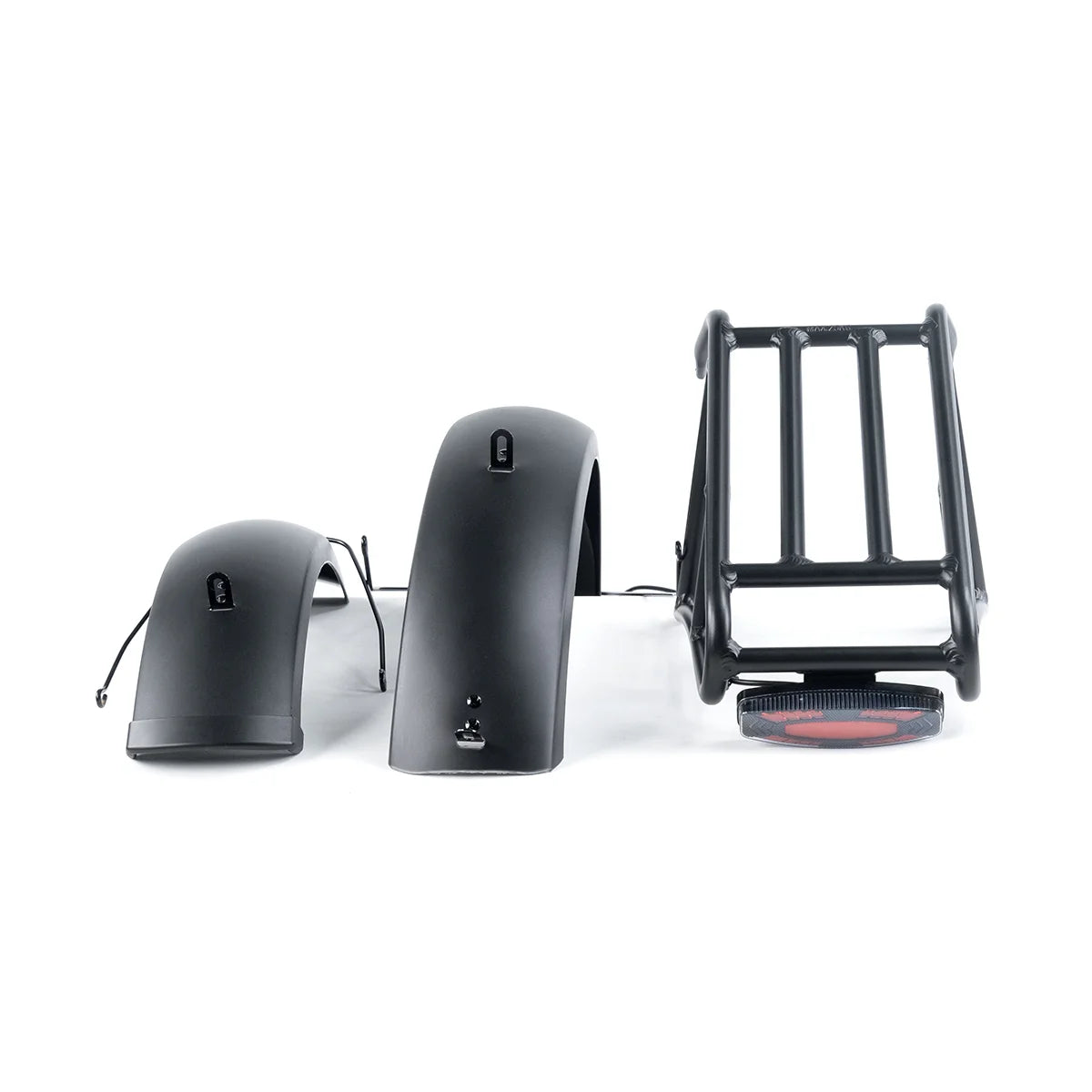 Rear Rack & Fenders Kit for Lacros Ebikes(with Brake Light)