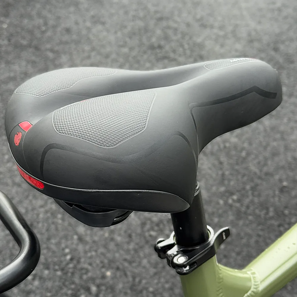 Comfort Ebike Saddle with Reflective Strip