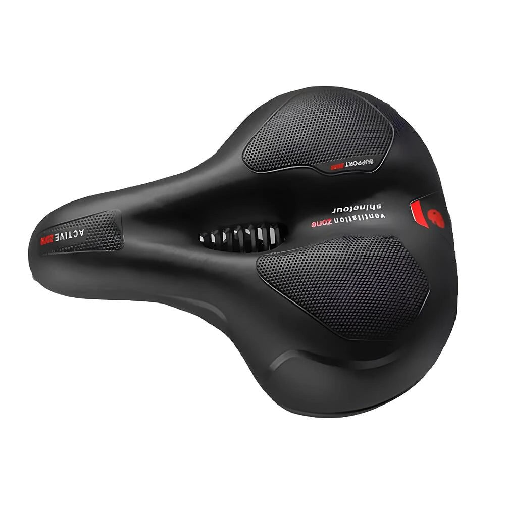 Comfort Ebike Saddle with Reflective Strip