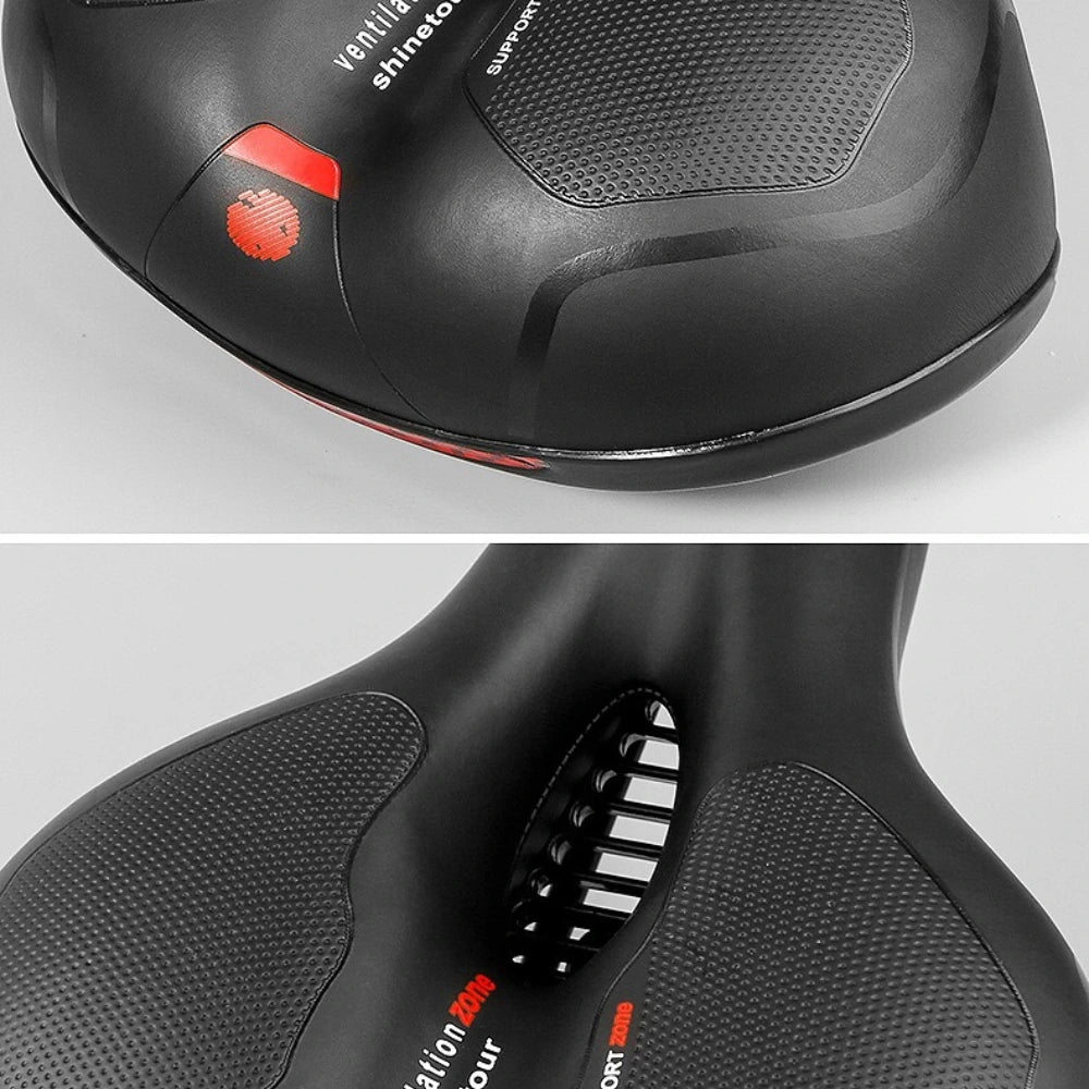 Comfort Ebike Saddle with Reflective Strip