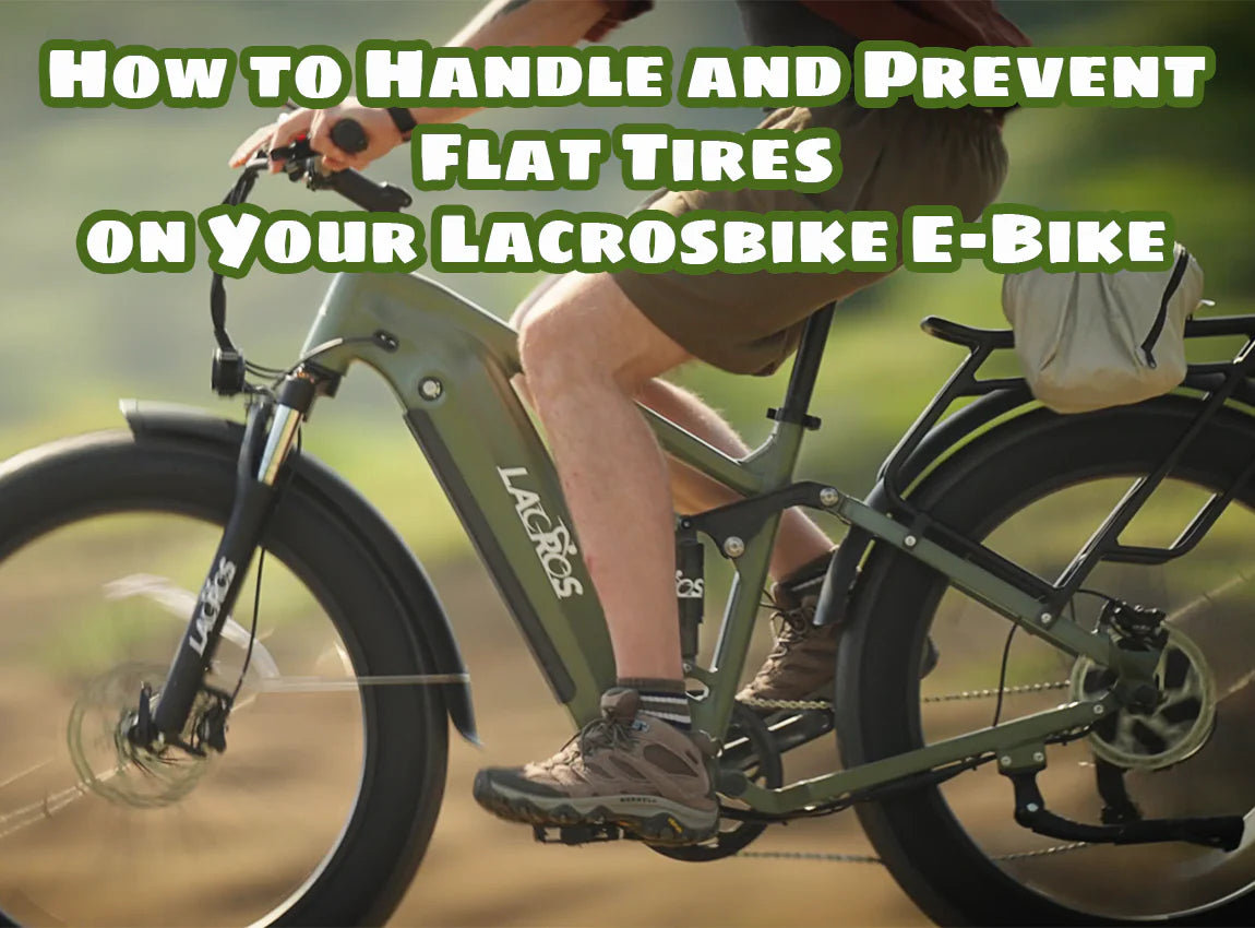 How to Handle and Prevent Flat Tires on Your Lacrosbike E-Bike