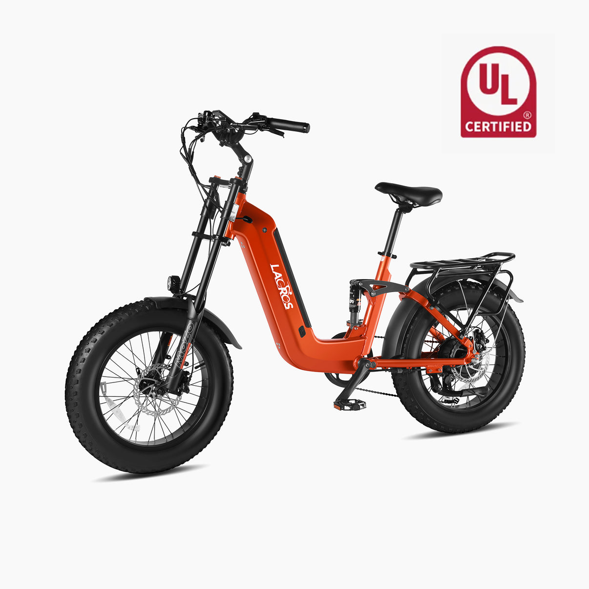  Cyclone Step thru electric bike#color_orange