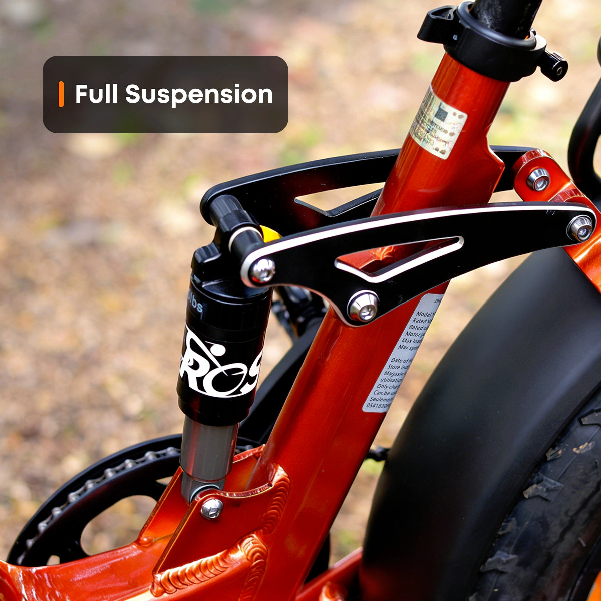 Lacros Cyclone 2026 rear suspension