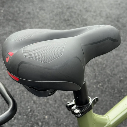 Comfort Ebike Saddle with Reflective Strip
