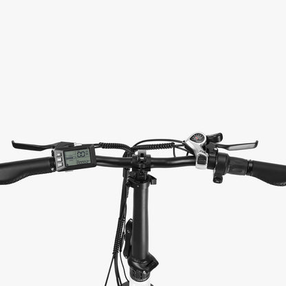 Pinecone Electric Bicycle handlebar with digital display and brake lever  