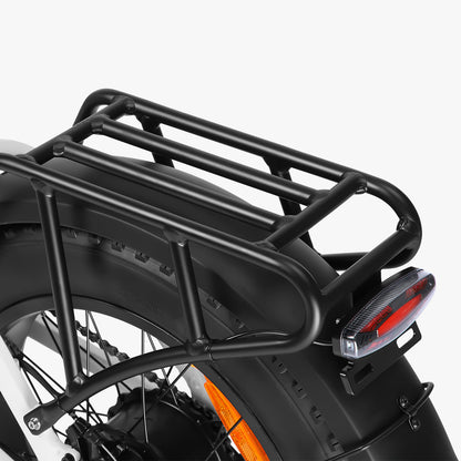 ebike rack on Pinecone e-bike 