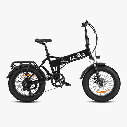 Lacros Pinecone Foldable full suspension electric bike 
