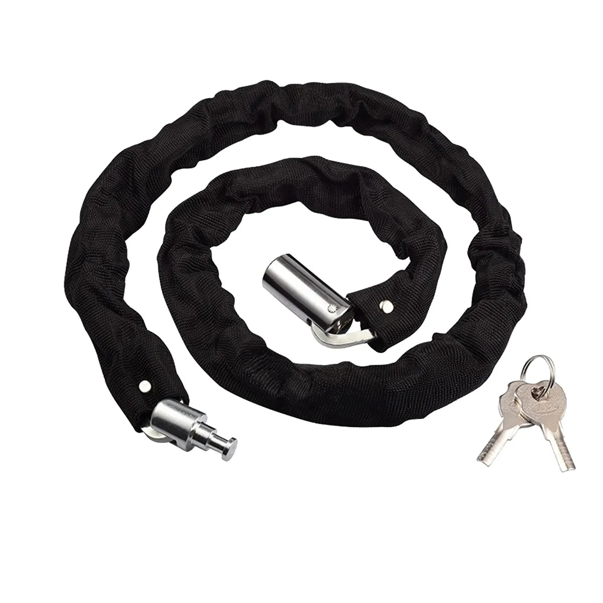 Bike Chain lock with two keys